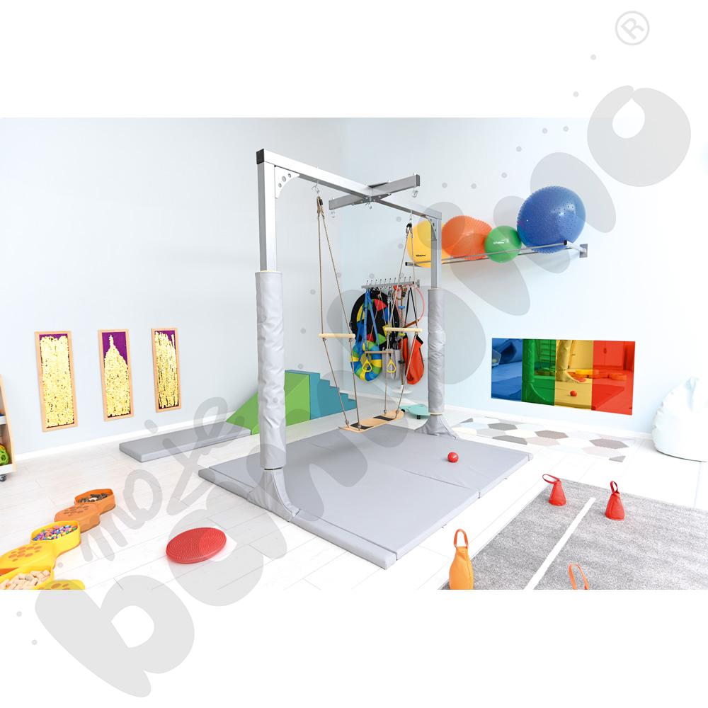 Tęczowe lustro - czerwone