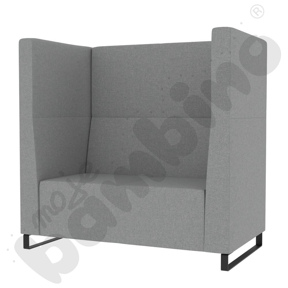 Sofa Universum 2-os. wys. 133 cm, 2 boki średnie, tkanina RO39