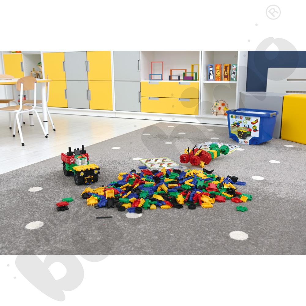 Klocki konstrukcyjne Clics Rollerbox 20w1