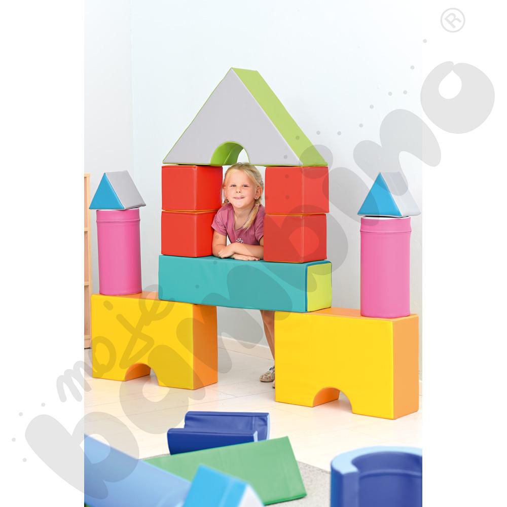 Zestaw małych klocków piankowych, 33 elem.