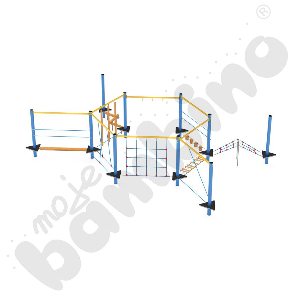 Zestaw Mini park linowy 7 Metal