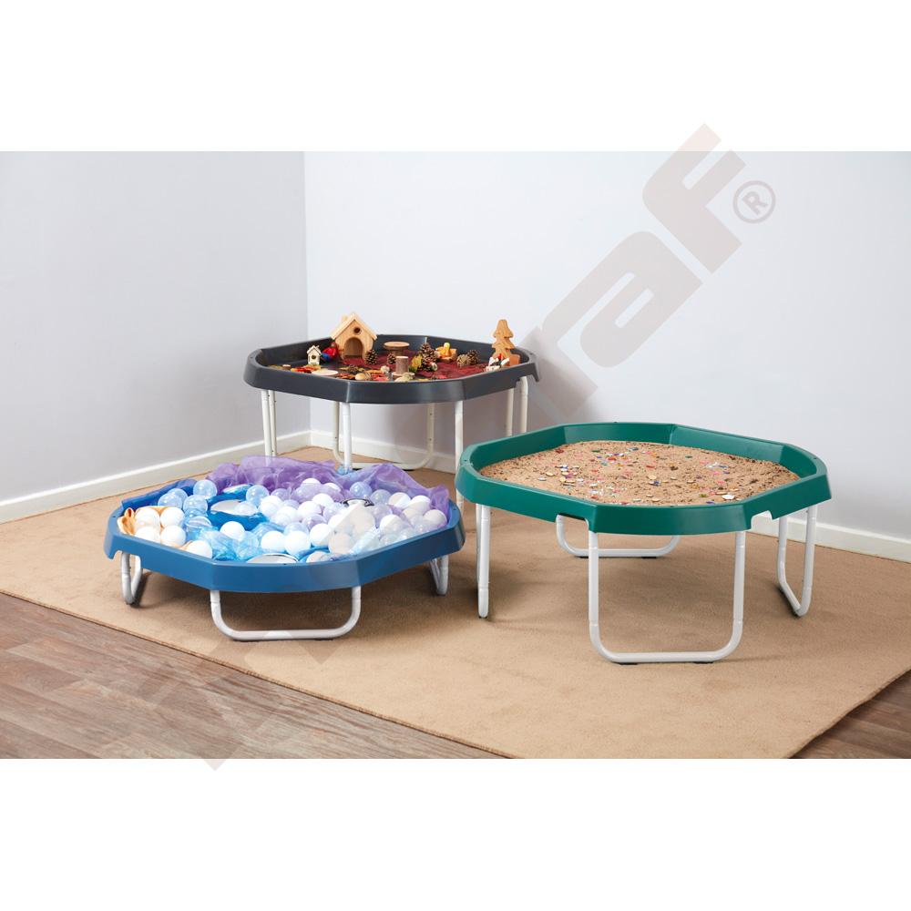 Zásobník do centra aktivit – play tray – modrý