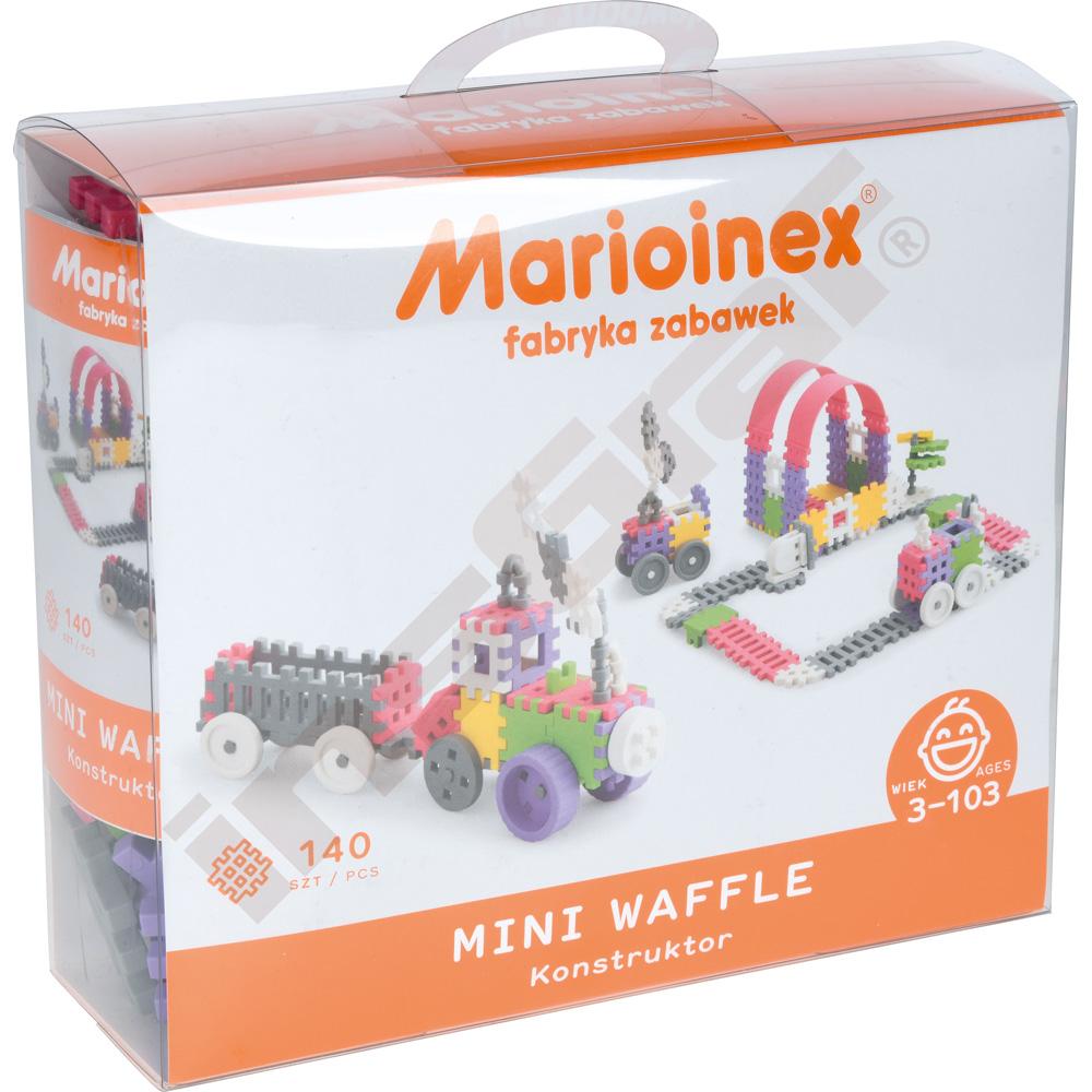 Kostičky Oplatky Mini (Wafle) Konstruktérka, 140 dílků