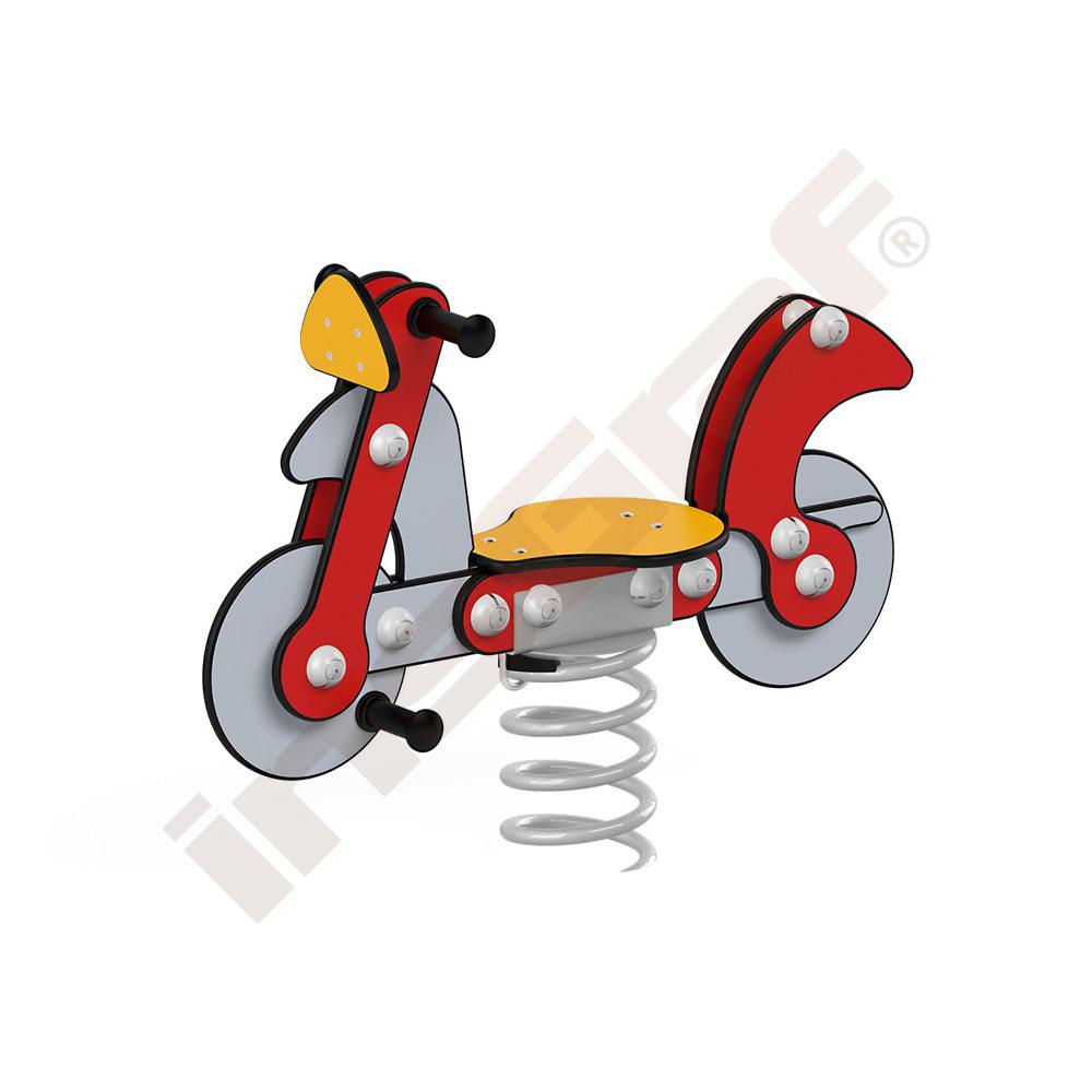 
Federwippe Roller, Metall-Bodenanker
