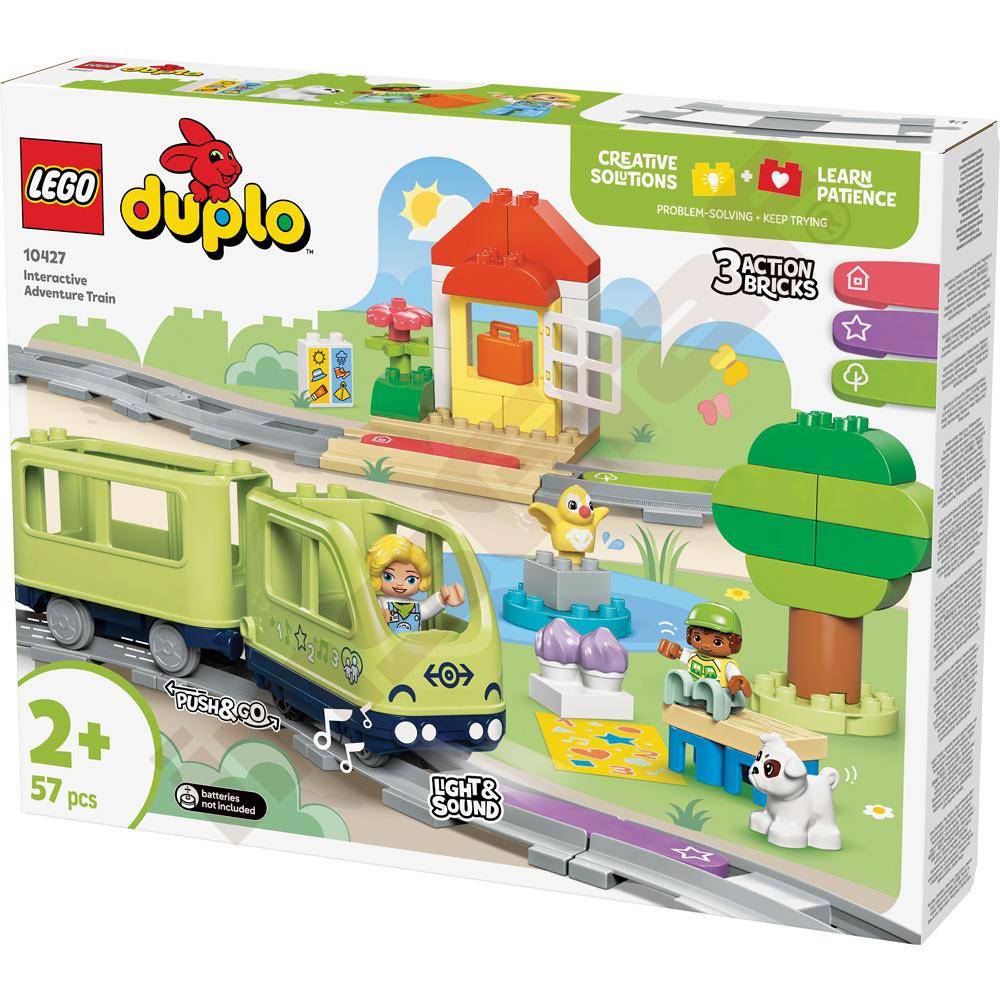 LEGO® Duplo Dobrodružství s interaktivním vláčkem 