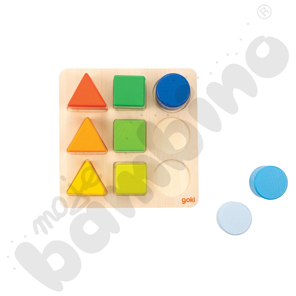 Drewniany sorter kształtów