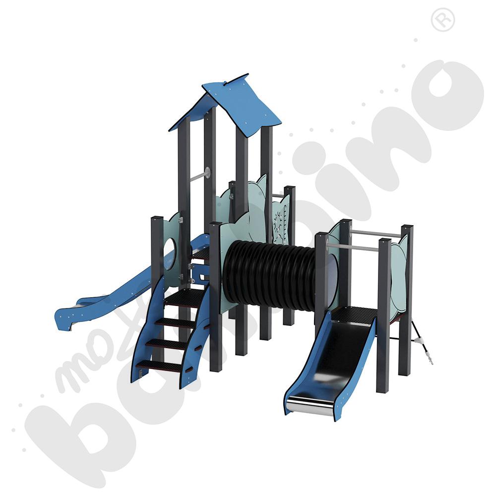 Zestaw Urbi 5, słupy metalowe B