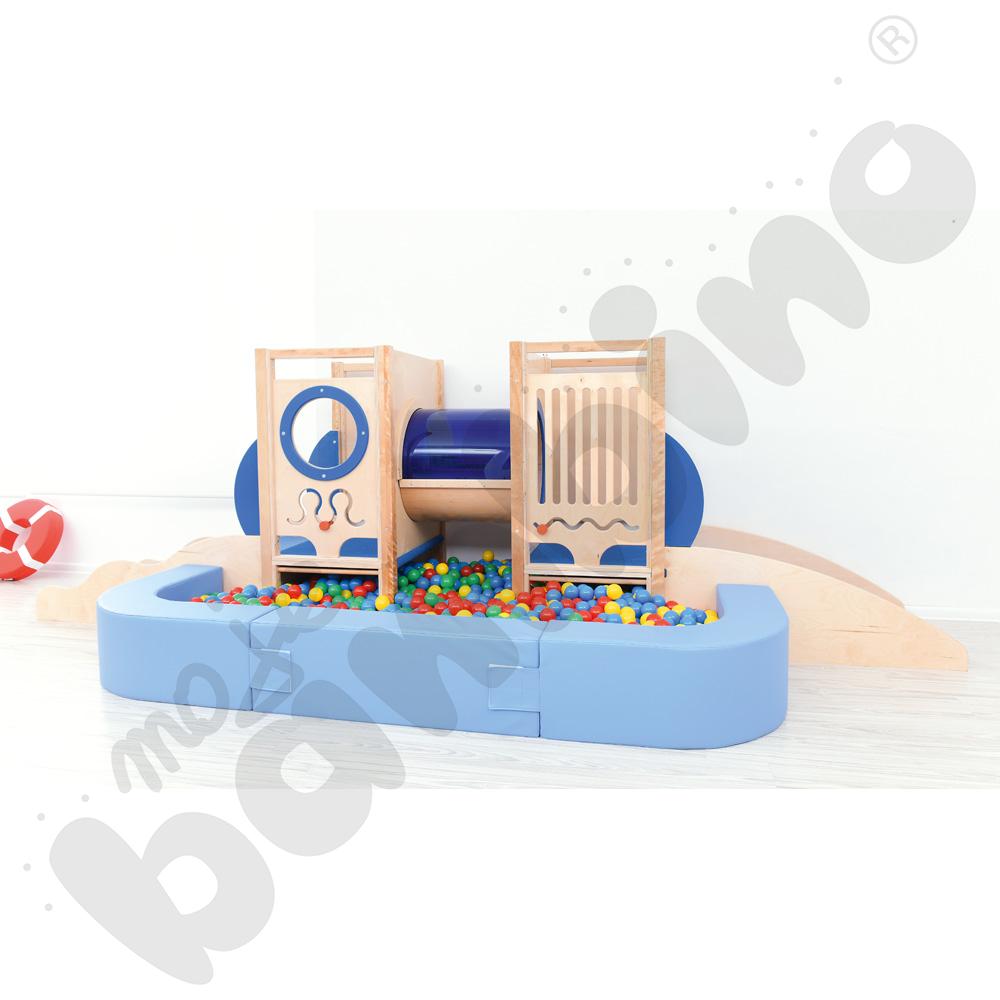 Kącik zabaw Łódź podwodna z basenem