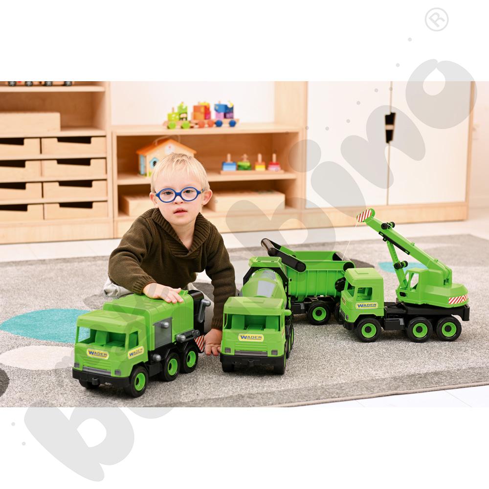 Middle Truck - wywrotka Kacpra - zielona