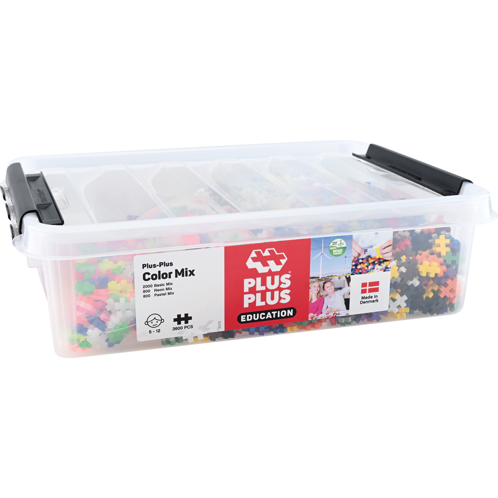 Stavebnica Plus-Plus Mini diely mix farieb, 3600 dielov