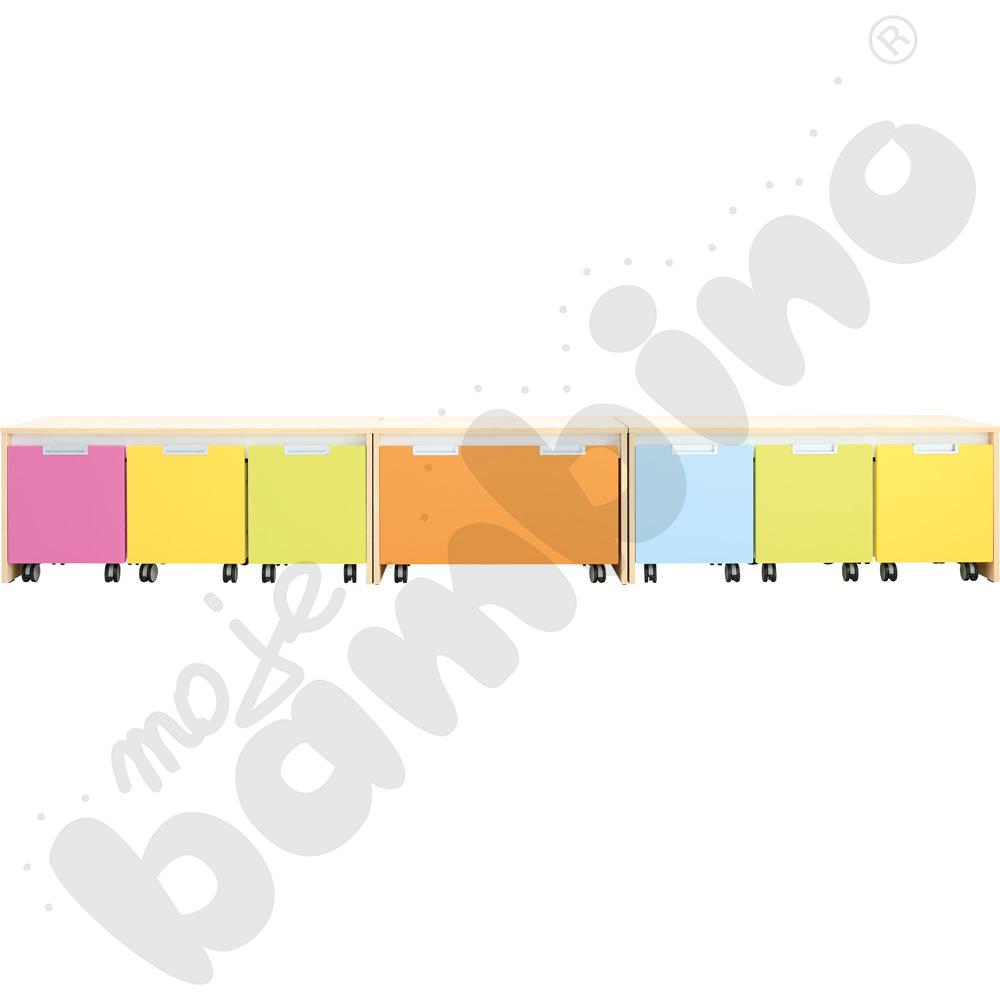 Quadro - zestaw 110, skrzynia klon jasny