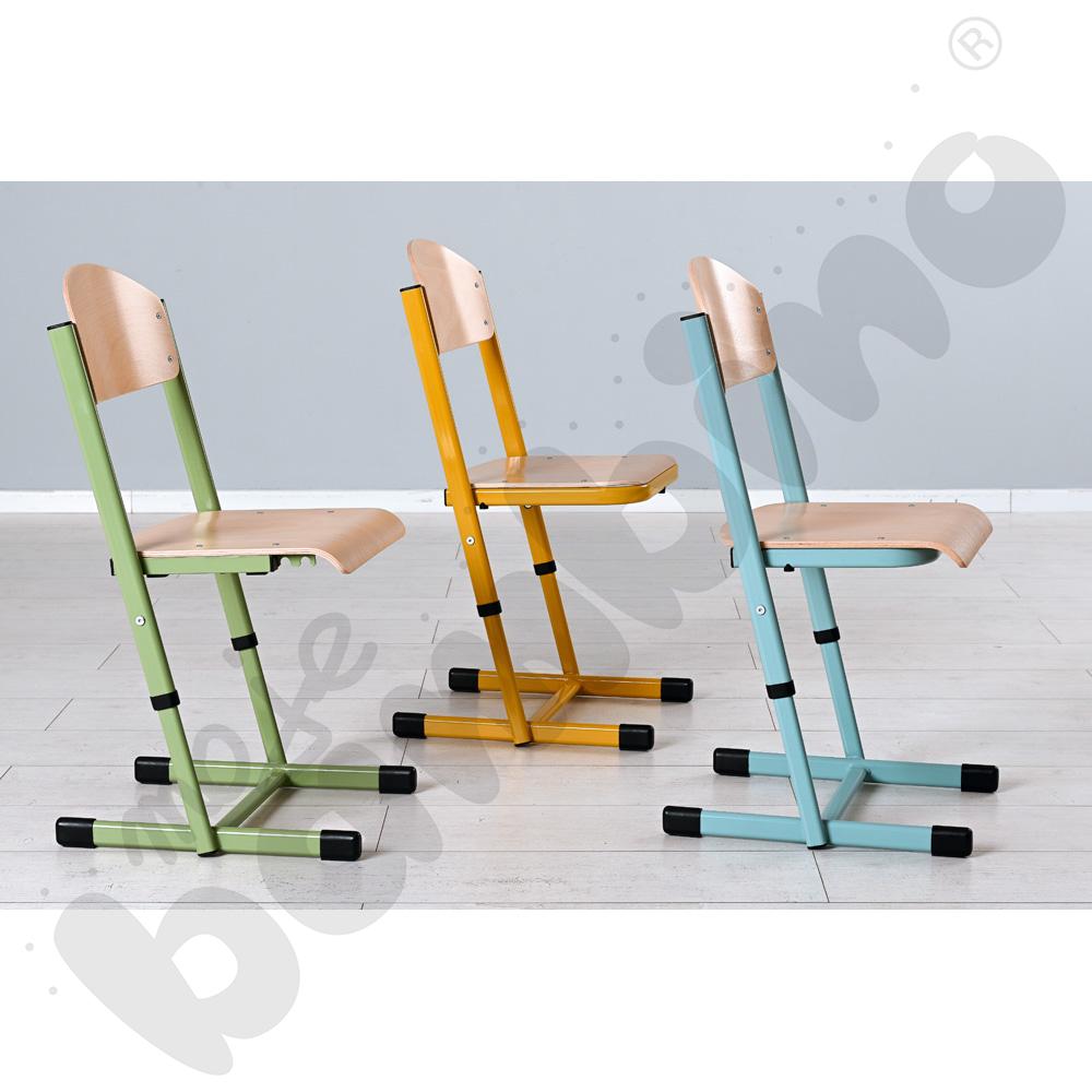 Krzesło T 3 w 1 z regulowaną wysokością rozm. 4-6 turkusowe