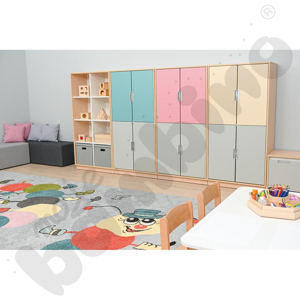 Quadro - drzwiczki średnie 90 st. - kość słoniowa