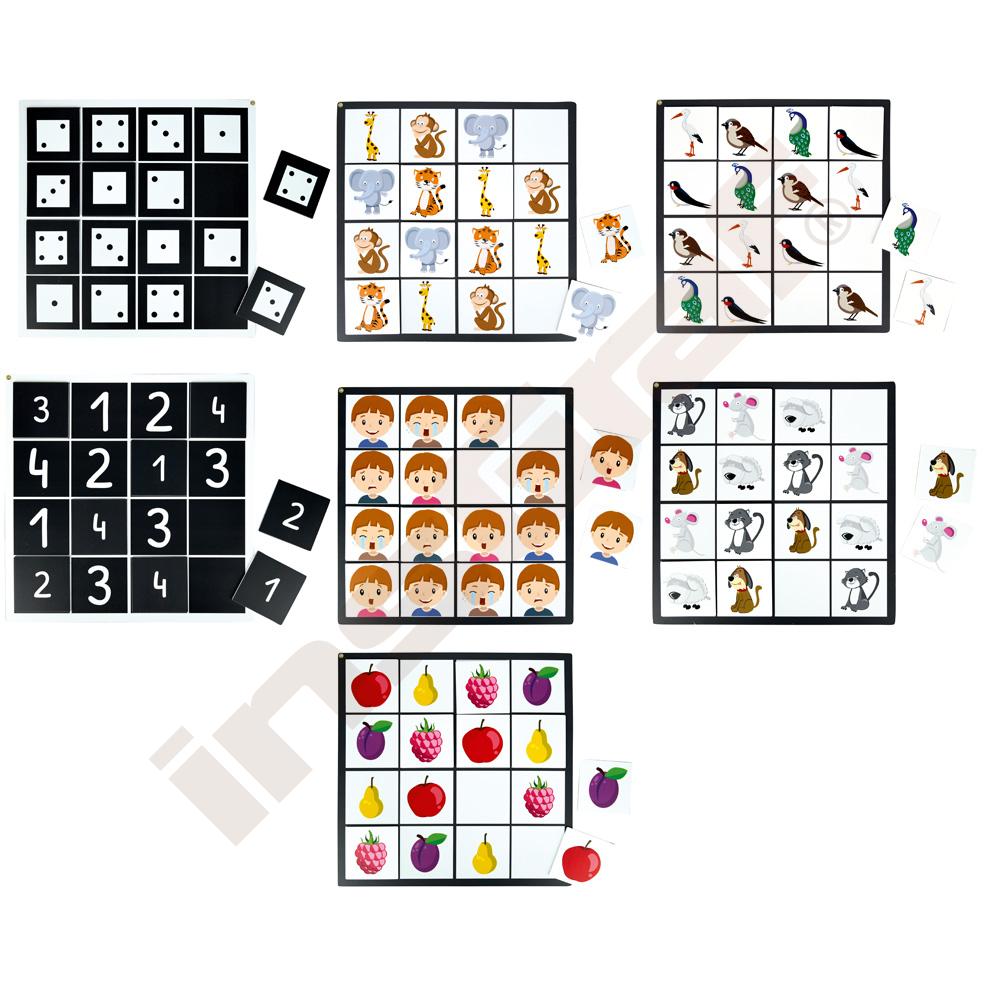 Sestava Sudoku 4 x 4