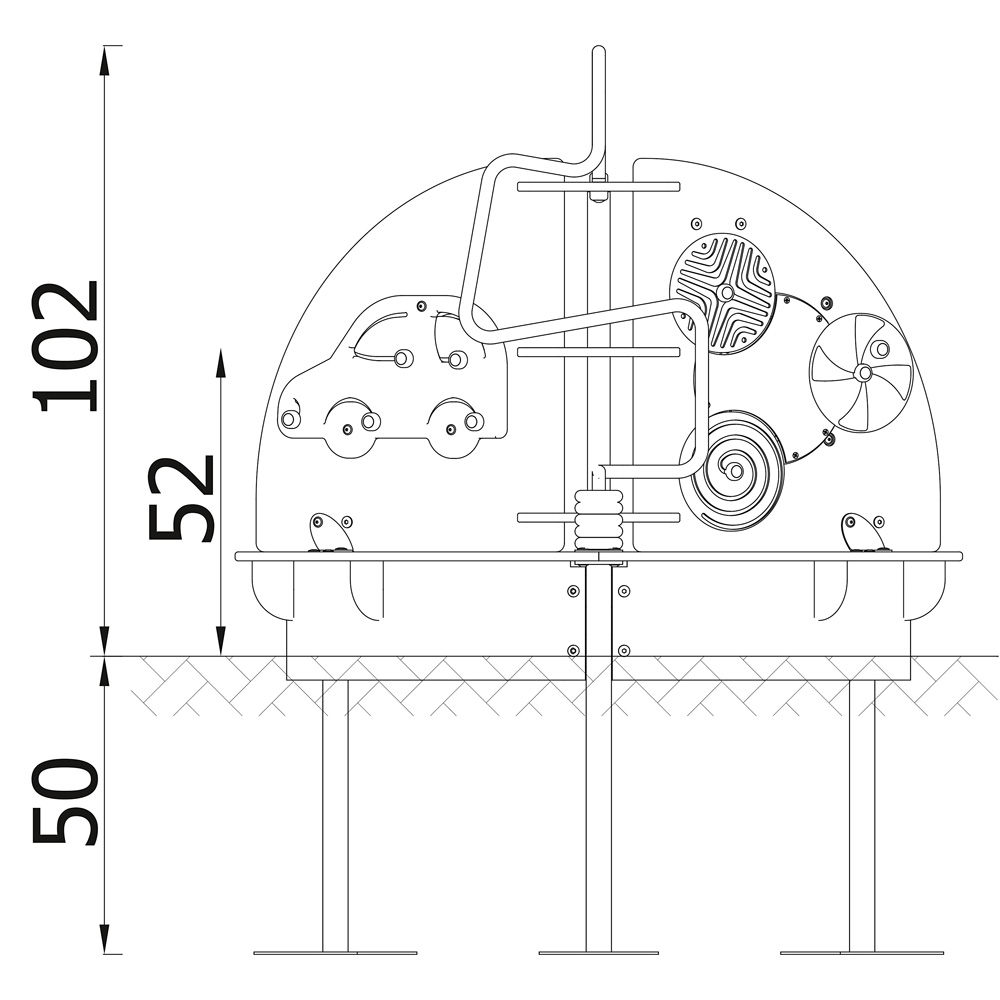 Mini ostrov Auto