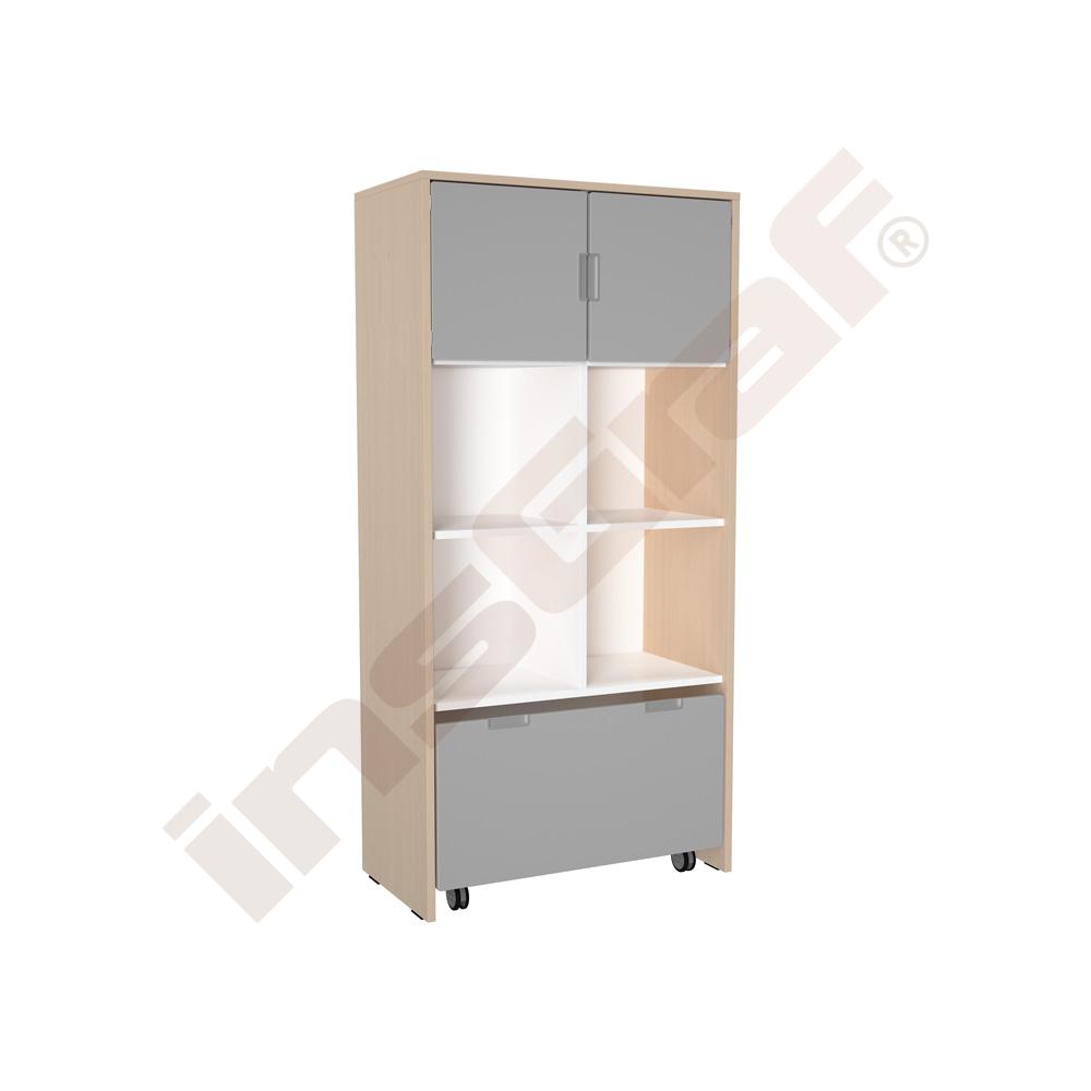 Quadro - sestava 245, korpusy světlý javor