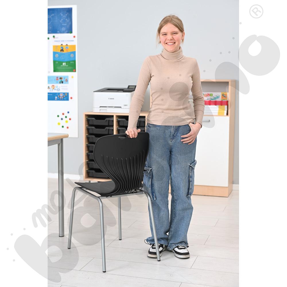 Krzesło Kapi rozm. 6 czarne