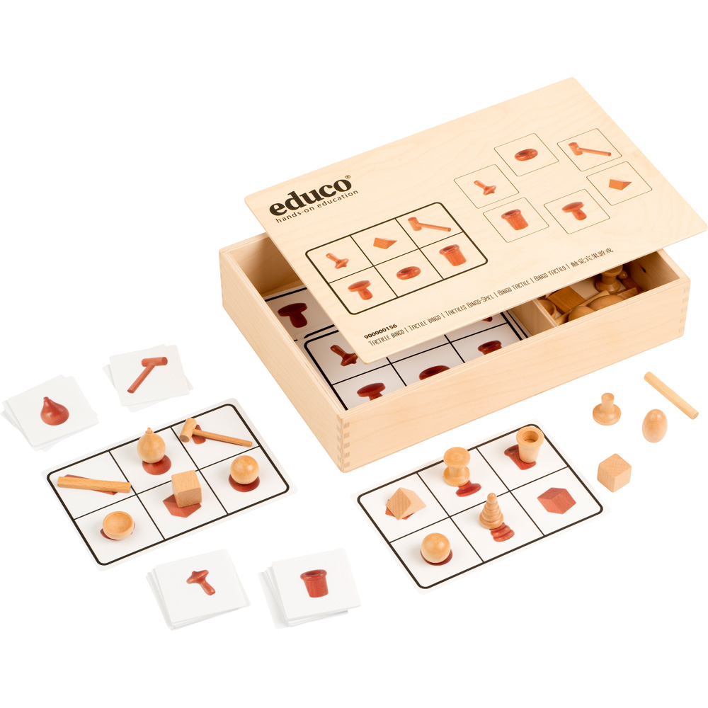 Tactile Bingo - priraď tvary