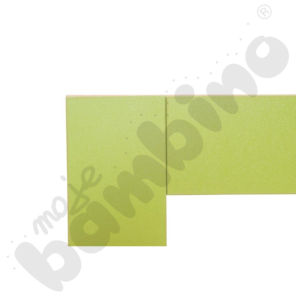 Domkowo - regał zielony z przegrodą