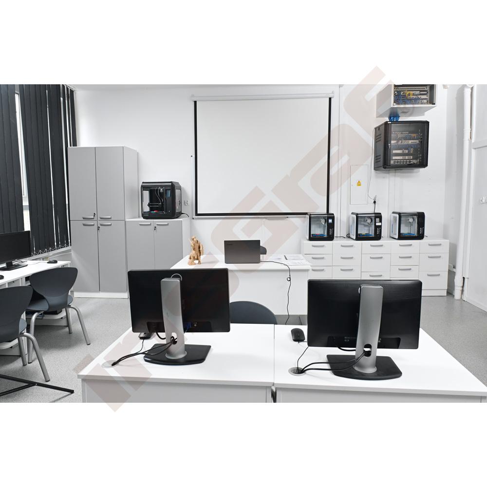 Grande Aufsatzschrank L, B 82, T 48 - weiß