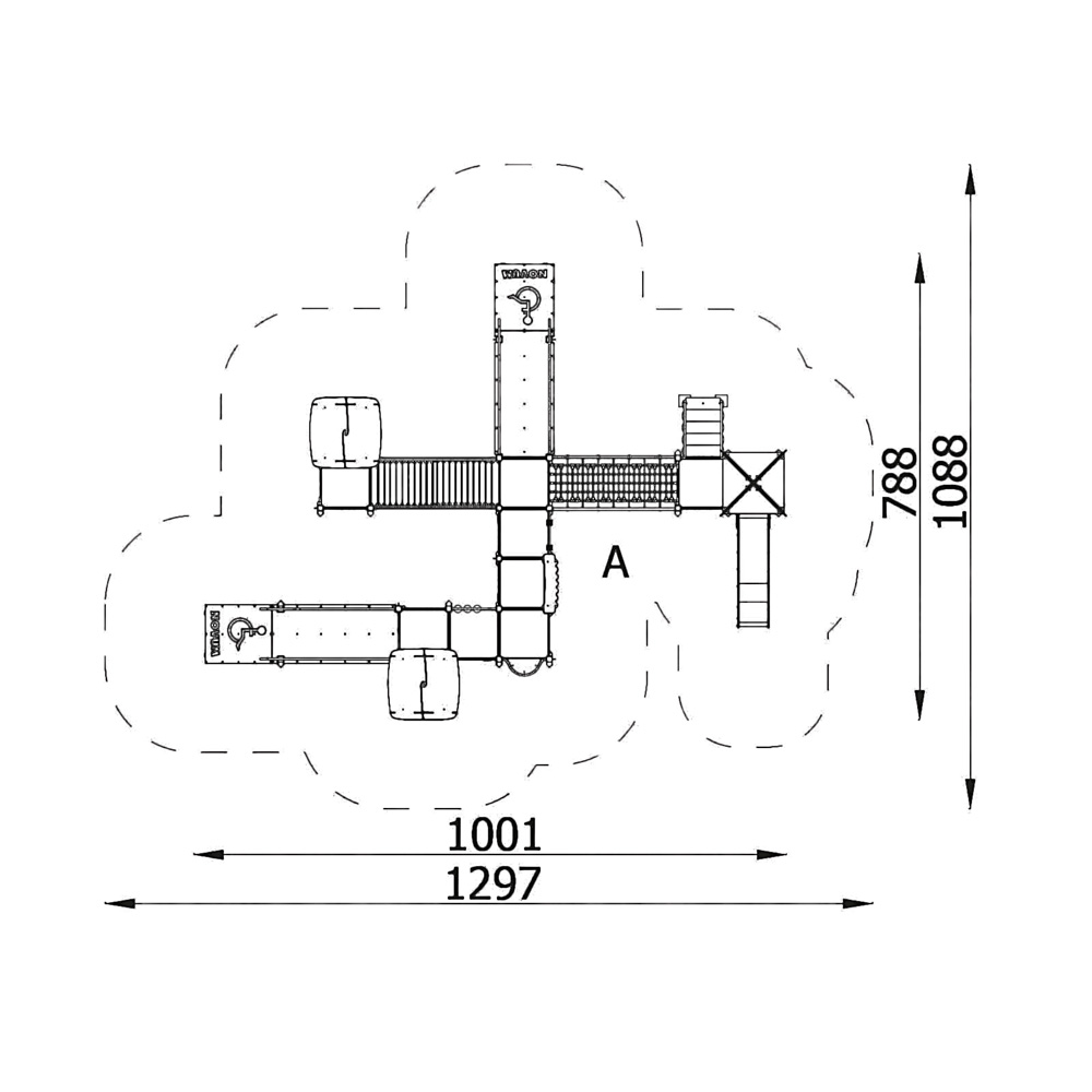 Zostava Quadro 12481, kov
