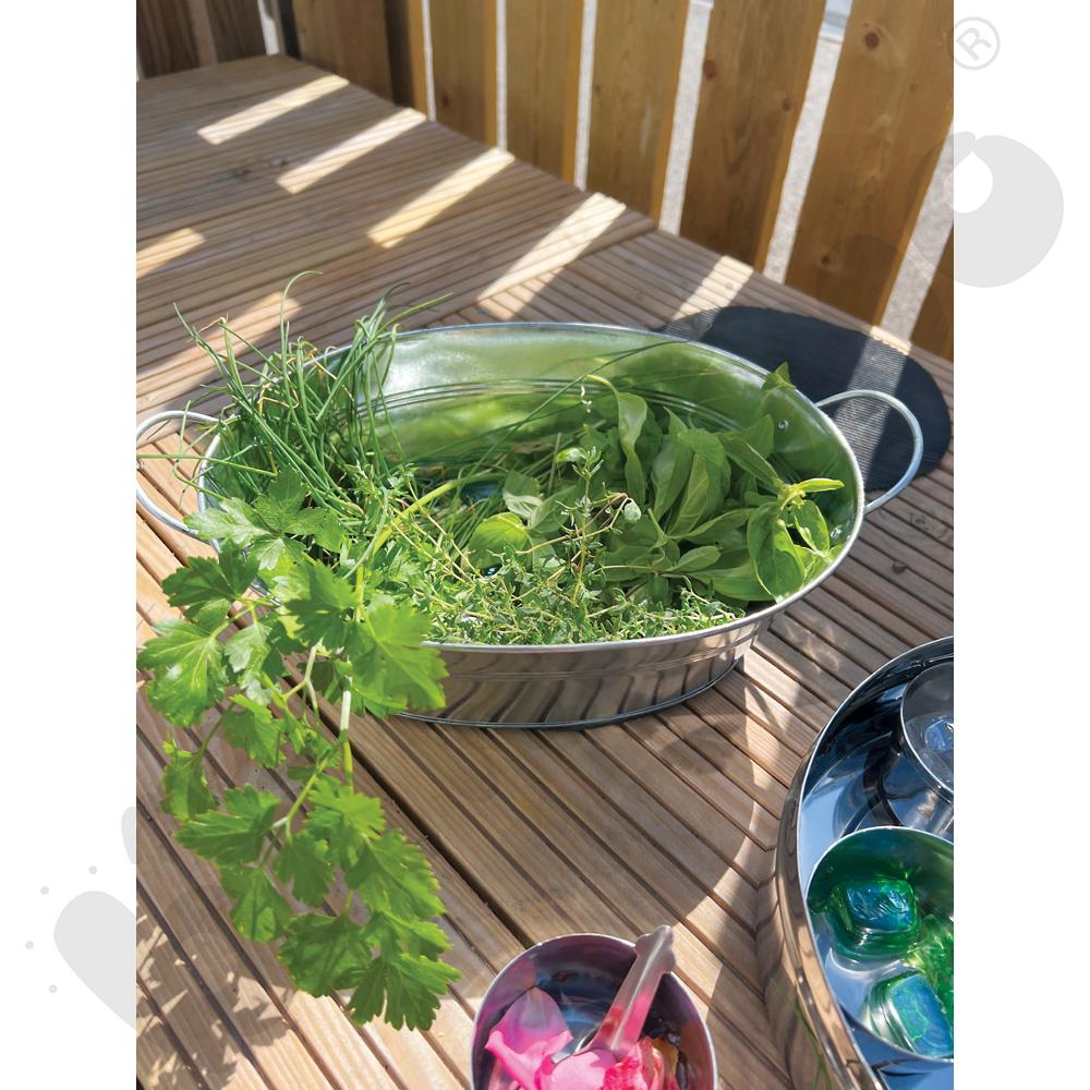 Naczynia ogrodowe, 24 elem.