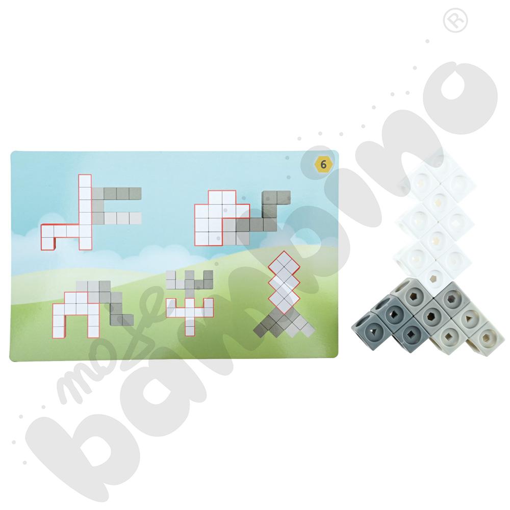 Kostki matematyczne z kartami działań 11-20