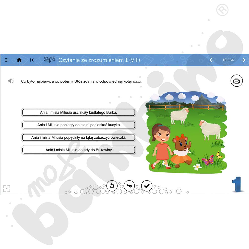 Program multimedialny: Czytanie ze zrozumieniem mTalent