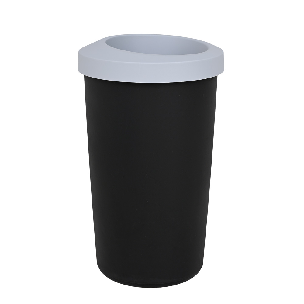 Odpadkový kôš Compacta, 45 L - sivá pastelová