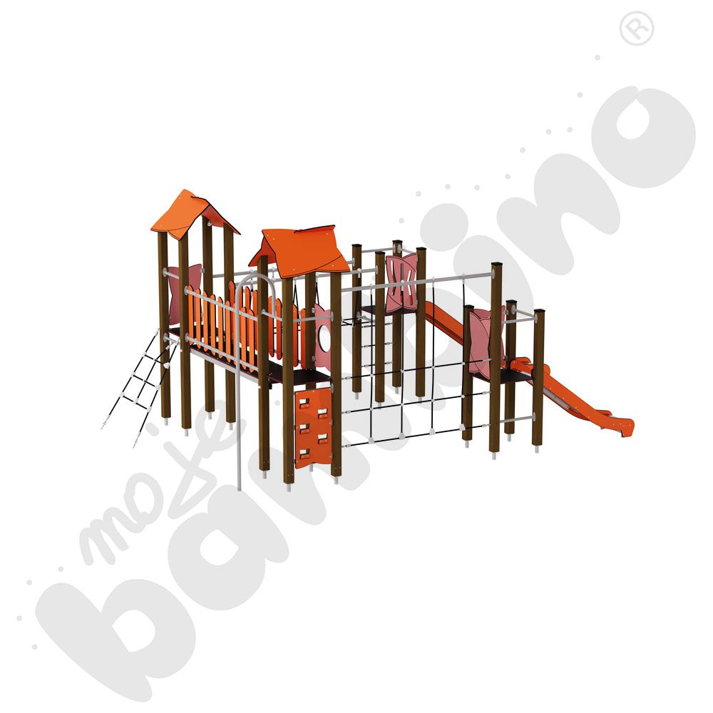 Zestaw Urbi 9, słupy drewniane A