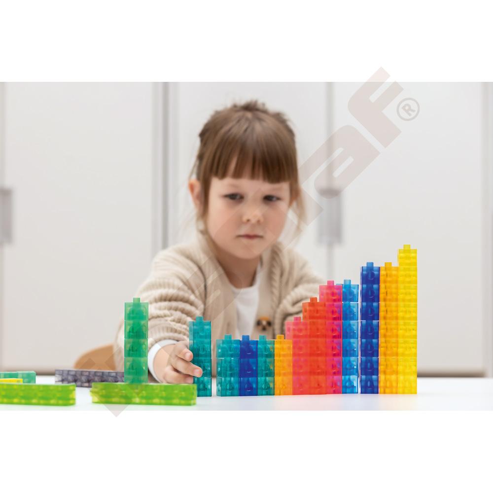 Matematické kostky - průhledné