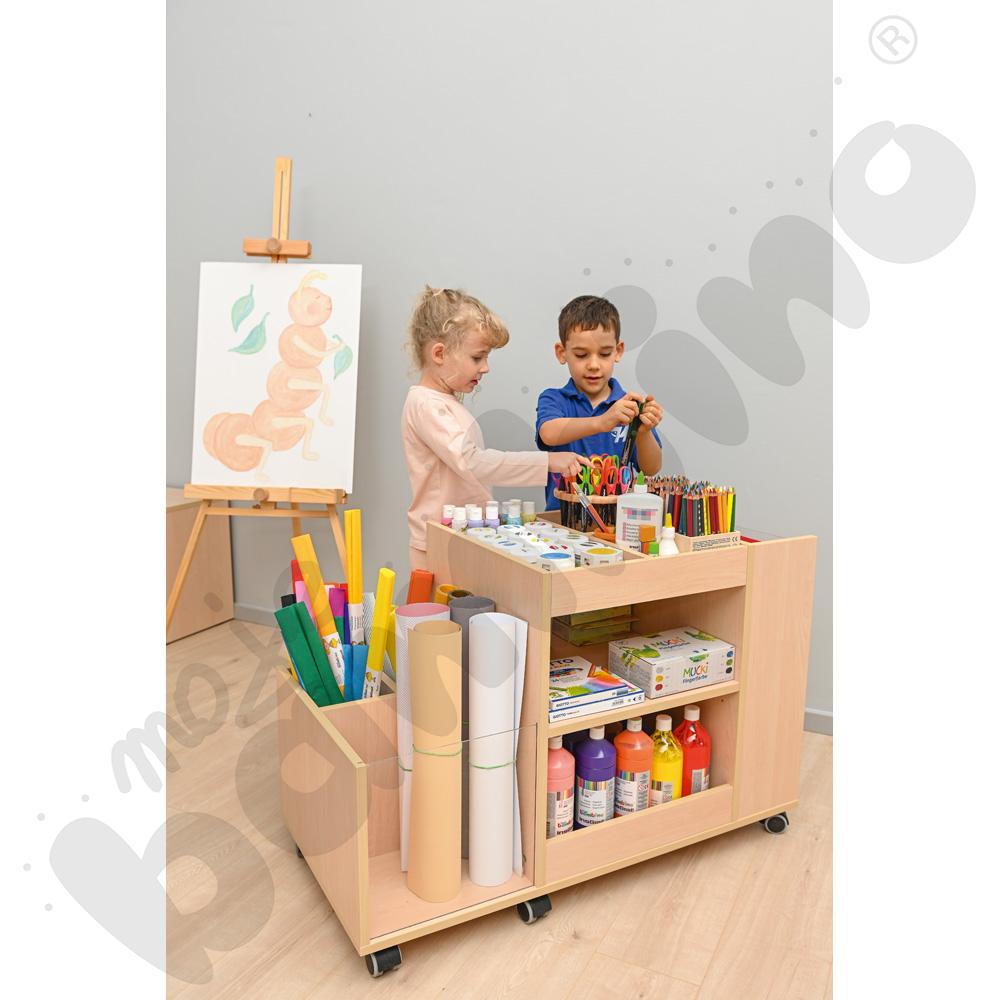 Szafka plastyczna niska