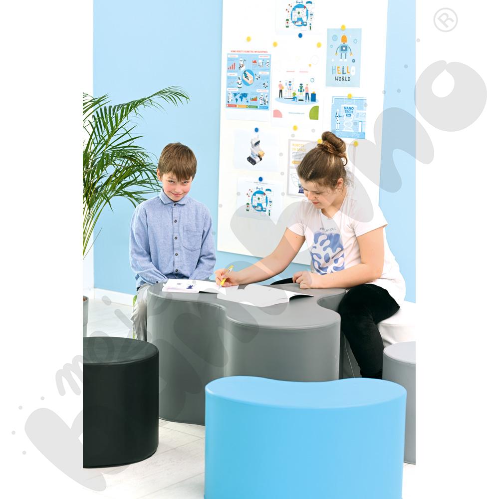 Piankowe pufy Lobo - zestaw 4