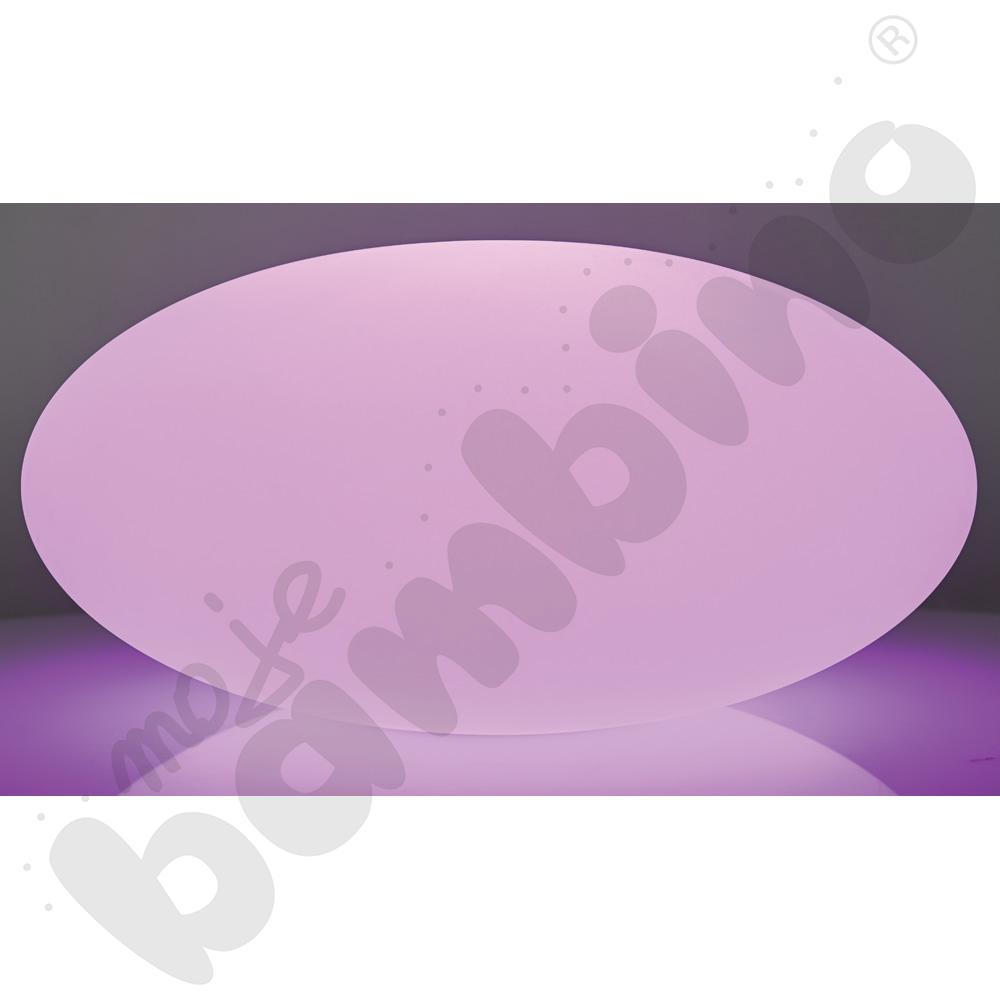 Lampa LED - spłaszczona kula 