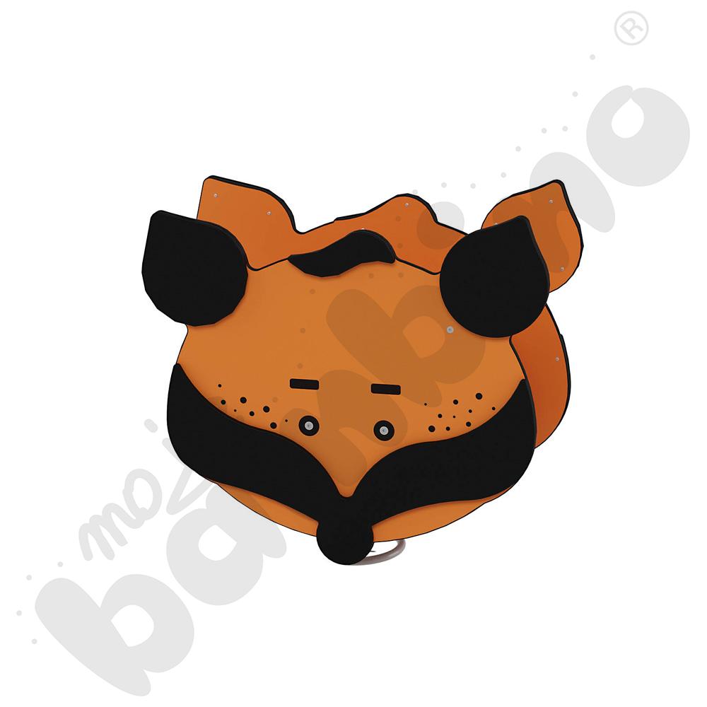 Sprężynowiec Lisek na podstawie metalowej