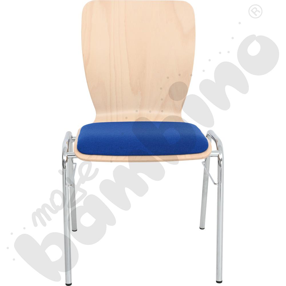 Krzesło Wing II seat plus chrome - pełne oparcie