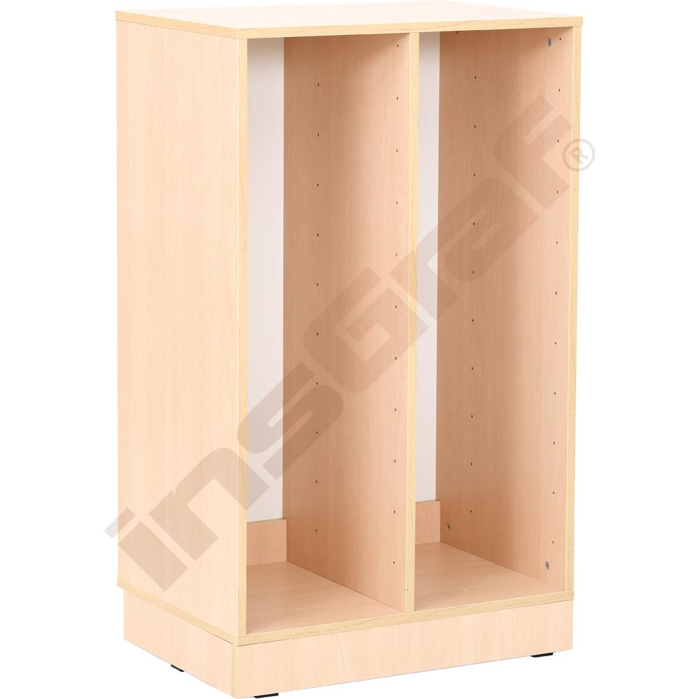 Regál Grande L na plastové zásobníky - 2 sloupy