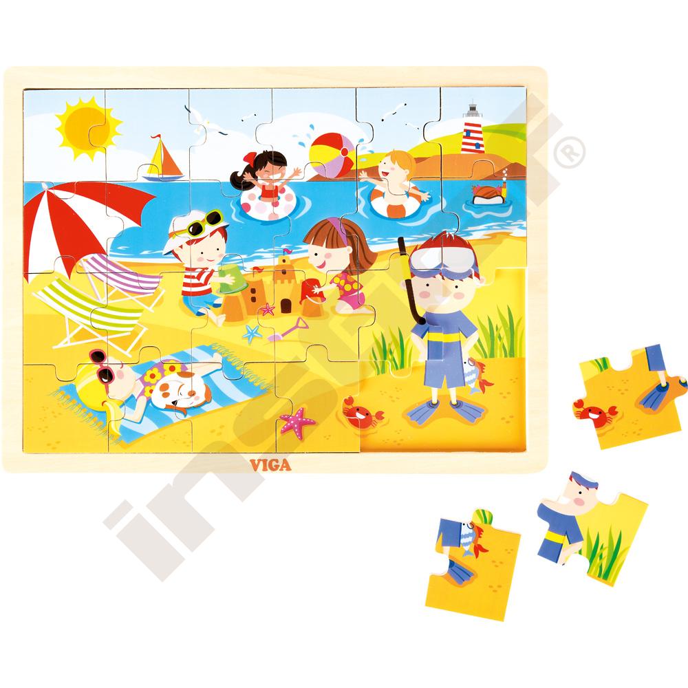 Puzzle roční období- léto