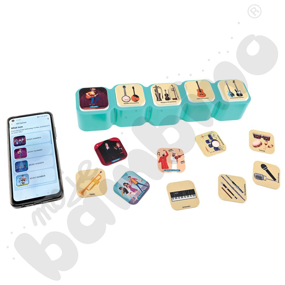 YOLI - tafelki Gra na instrumentach