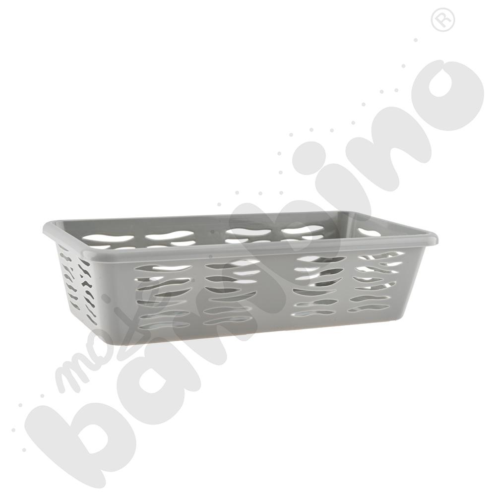 Koszyk Zebra, wys. 5 cm, szary