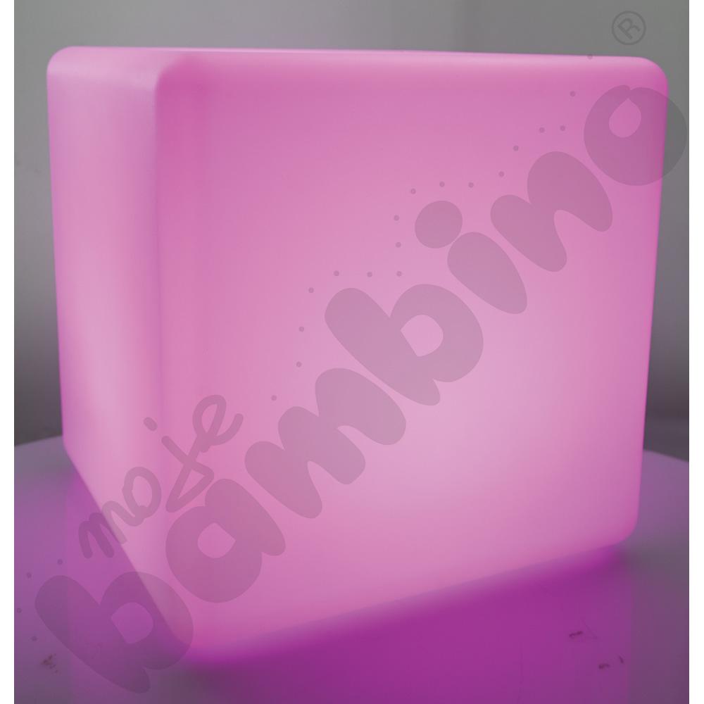 Lampa LED - sześcian duży 