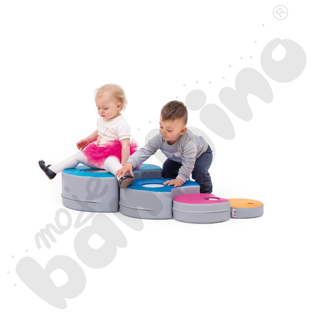 Zestaw Pawie oczko, 4 elem.