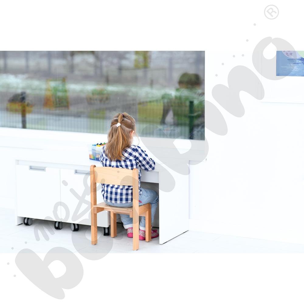 Quadro - zestaw 69, biała skrzynia