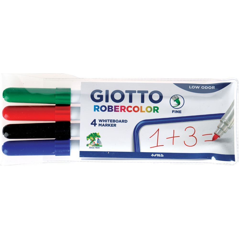 Fixky Giotto za sucha stierateľné, tenké, 4 farby