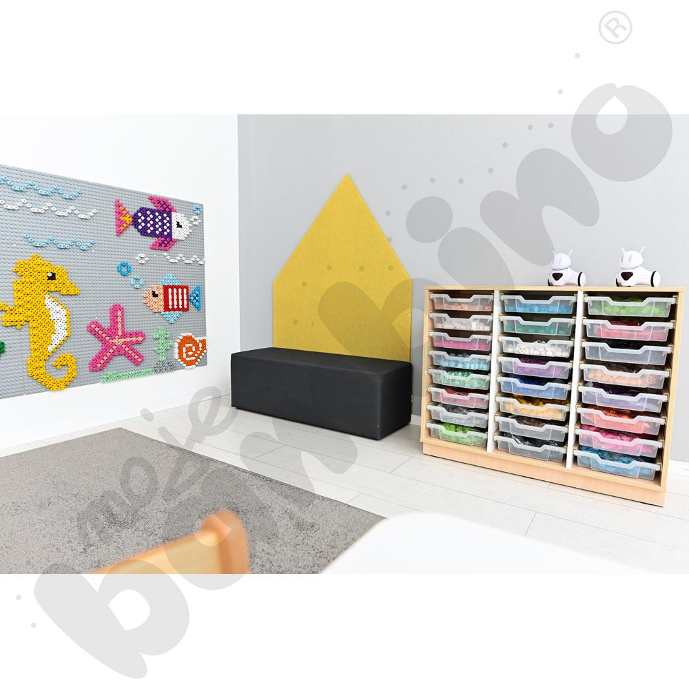 EKO dekor - domek duży żółty