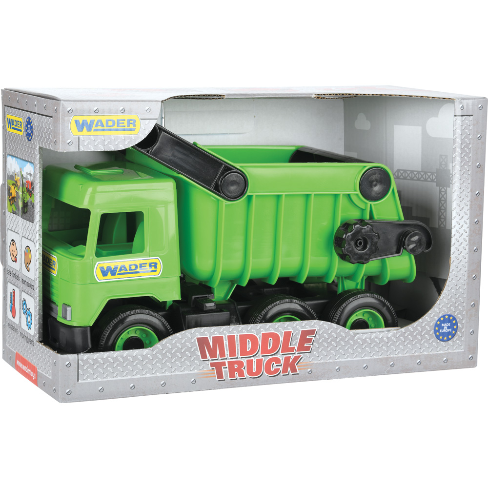 Middle Truck - zelený vyklápač