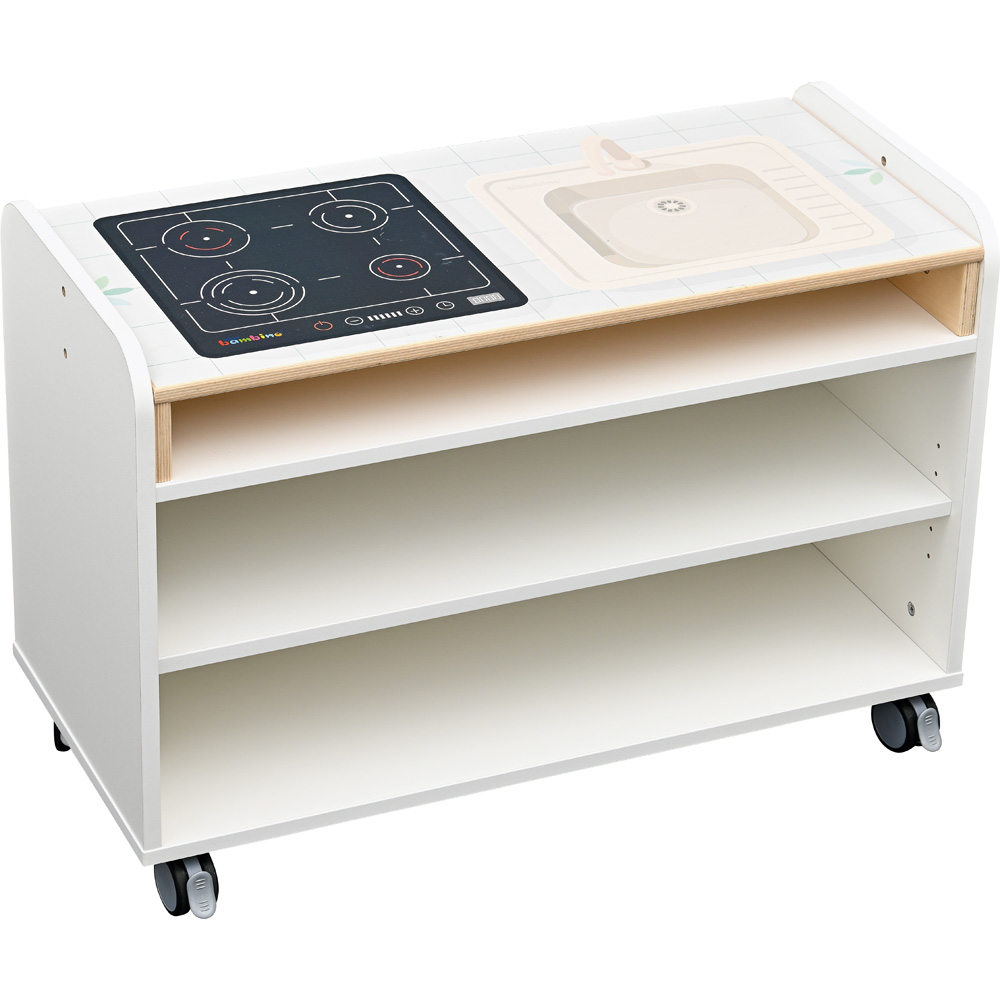 Mobilný hrací kútik Quadro 254 - korpus biely
