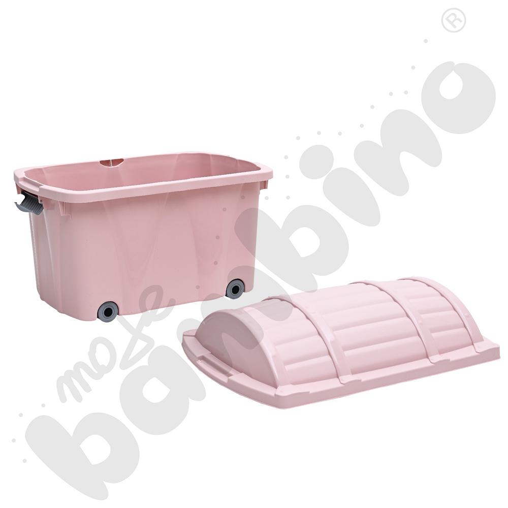 Skrzynia pirata jasnoróżowa