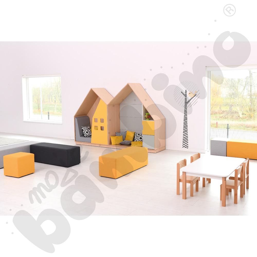 Quadro - zestaw 160, 90 st., skrzynia klon jasny