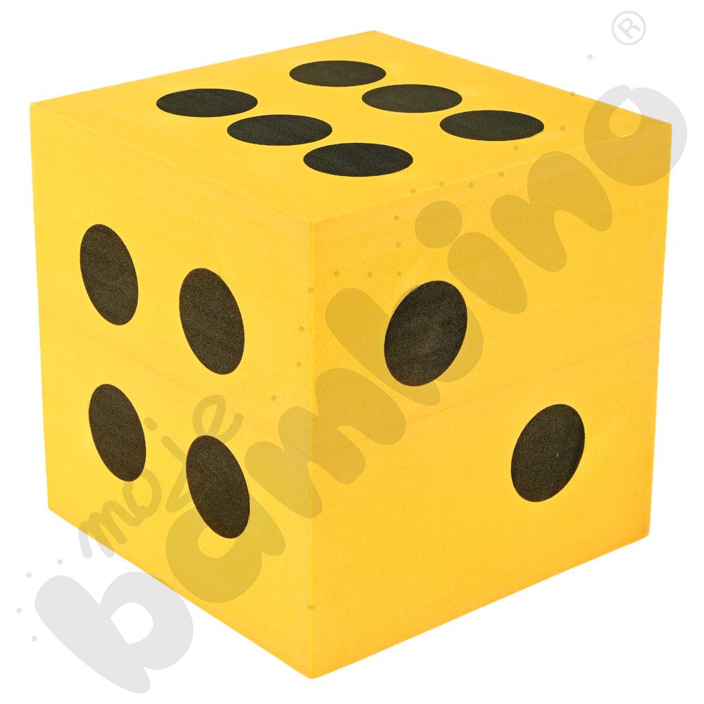 Piankowa kostka z oczkami
